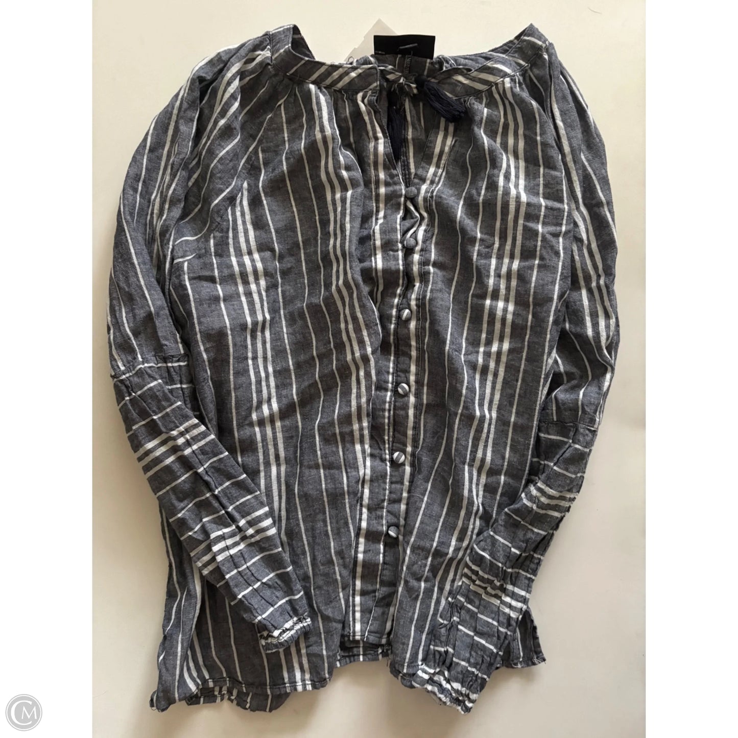 Top Long Sleeve By Lane Bryant In Striped Pattern, Size: 2x