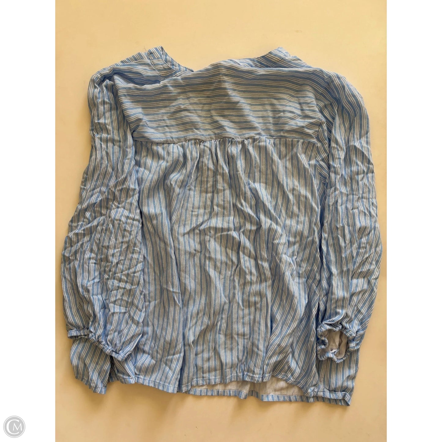 Top Long Sleeve By St Johns Bay In Striped Pattern, Size: 2x