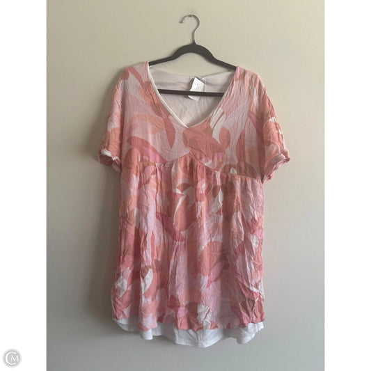 Dress Casual Midi By Emily Wonder In Pink, Size: M