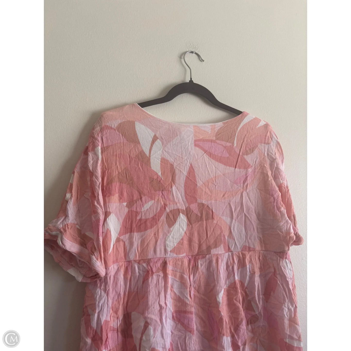 Dress Casual Midi By Emily Wonder In Pink, Size: M