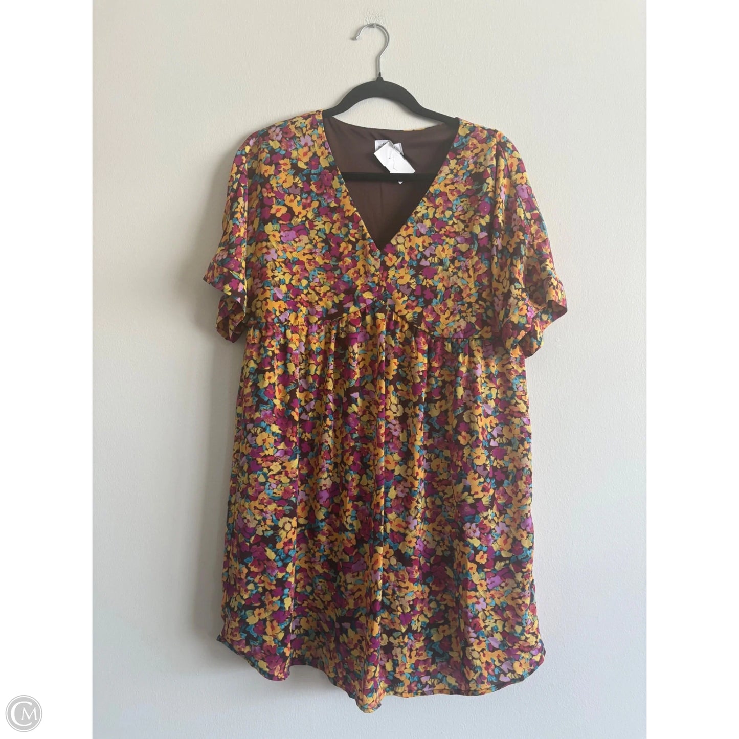 Dress Casual Midi By Emily Wonder In Floral Print, Size: S