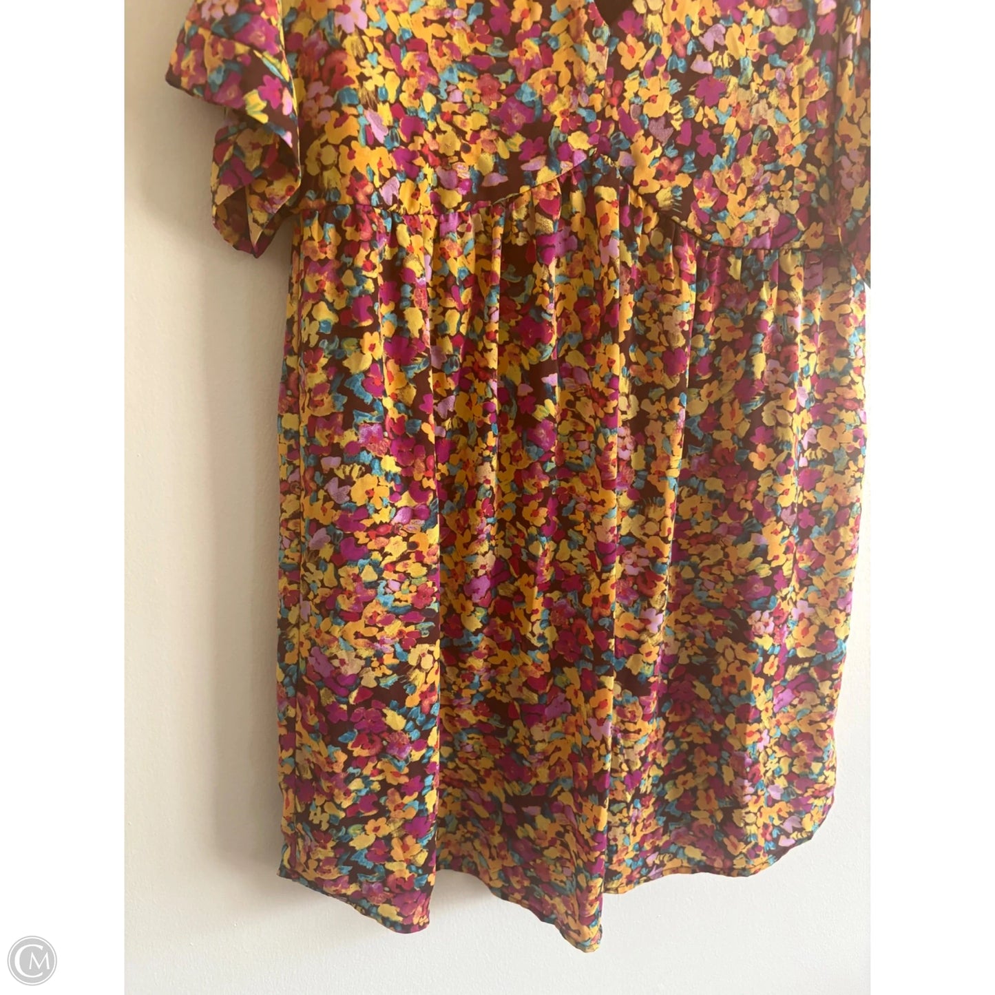 Dress Casual Midi By Emily Wonder In Floral Print, Size: S