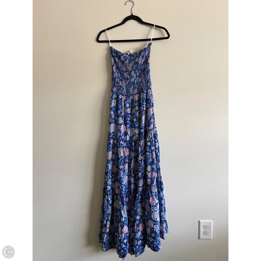 Dress Casual Maxi By Abel The Label In Blue, Size: S
