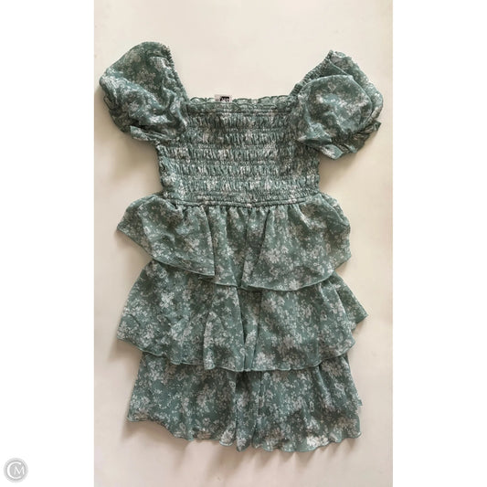 Dress Casual Short By Thirty Thirty In Green, Size: M