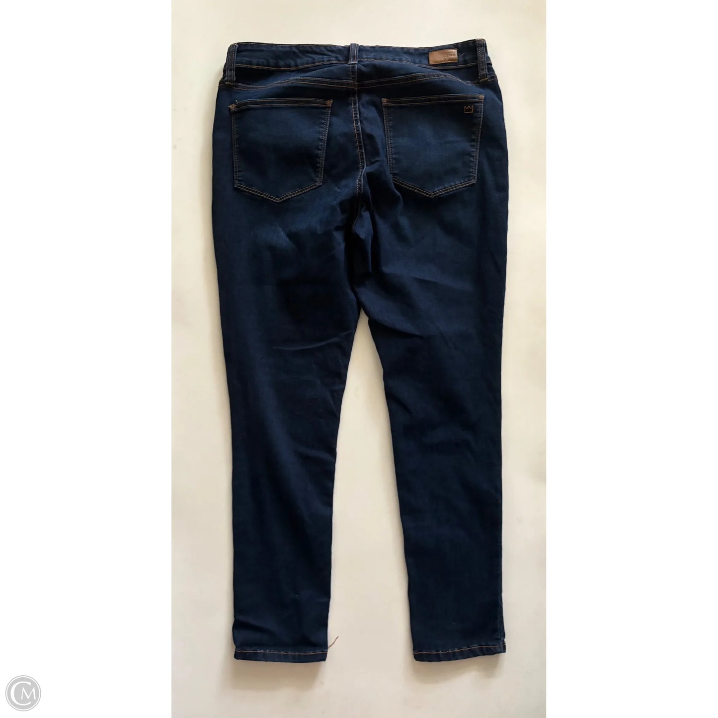 Jeans Skinny By Crown And Ivy In Blue, Size: 12