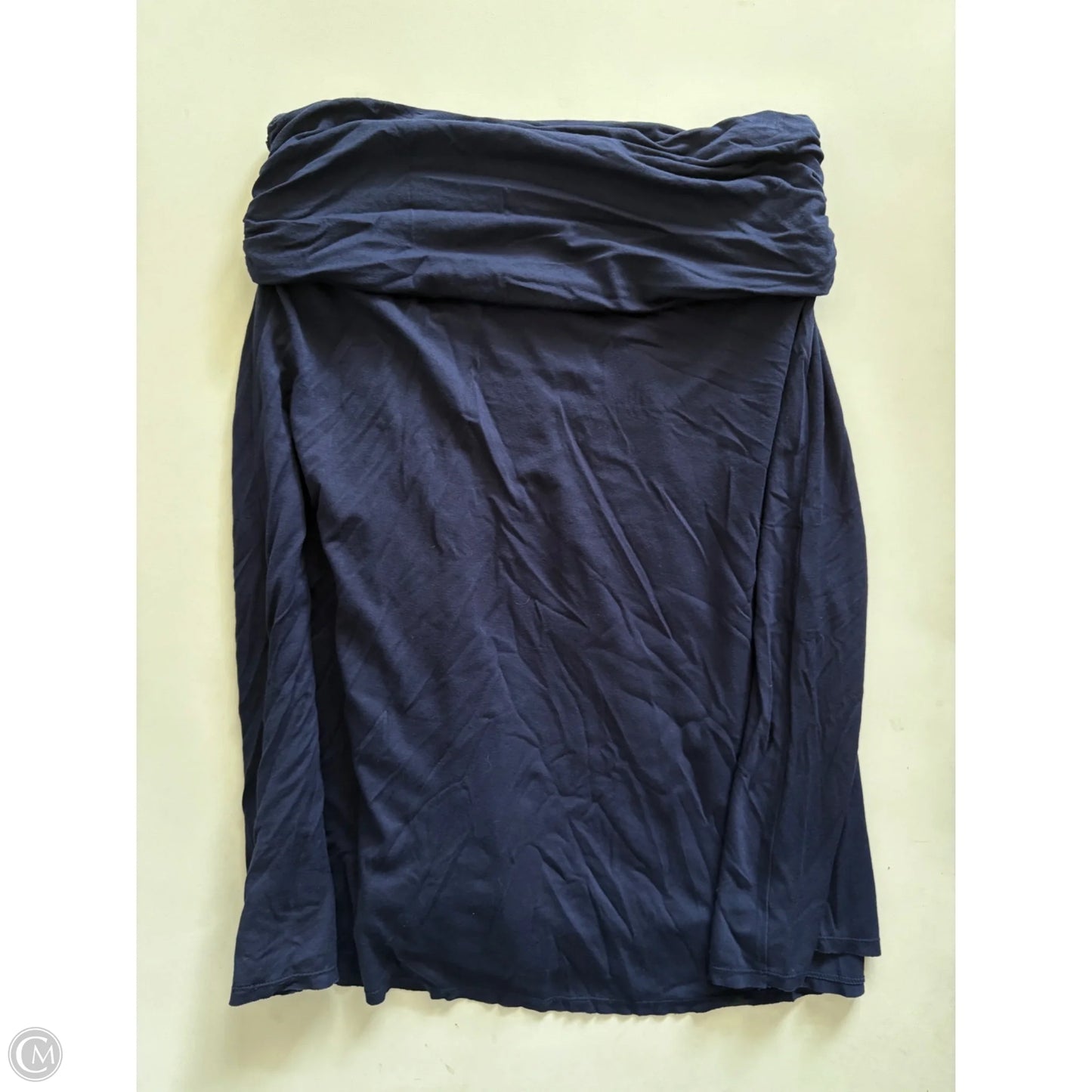 Skirt Midi By Sophie Max In Navy, Size: L