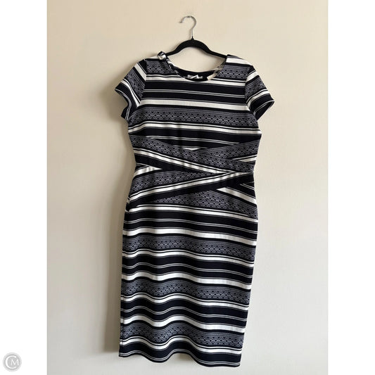 Dress Casual Midi By Shelby And Palmer In Black, Size: 16