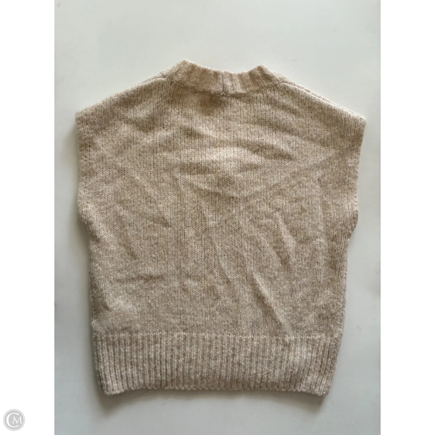 Vest Sweater By Madewell In Cream, Size: Xxs