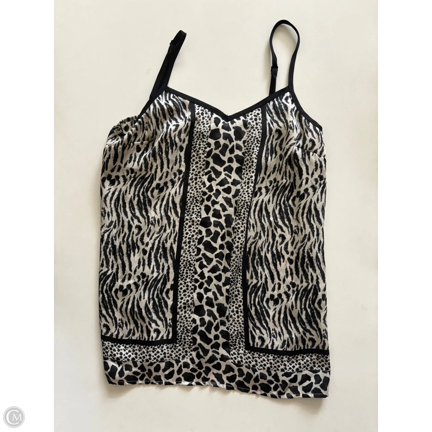 Tank Top By Express In Animal Print, Size: M
