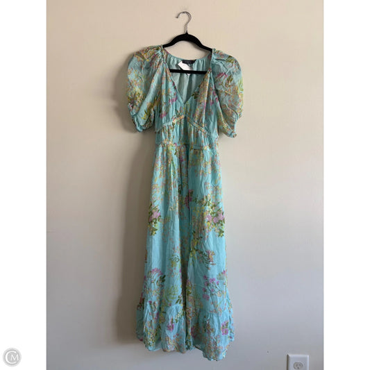 Dress Casual Maxi By Vineyard Vines In Floral Print, Size: Xs