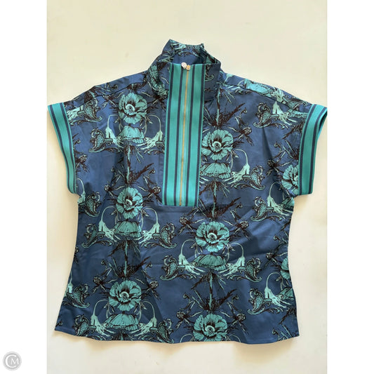 Top Short Sleeve By Emily Mcarthy In Purple, Size: Xxs