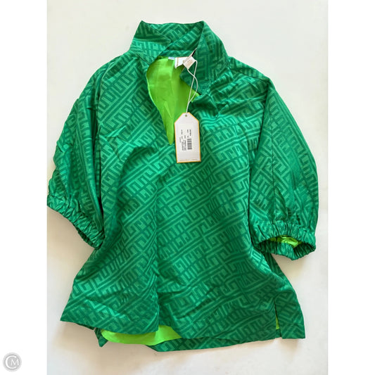 Top Short Sleeve By Emily Mccarthy In Green, Size: Xs