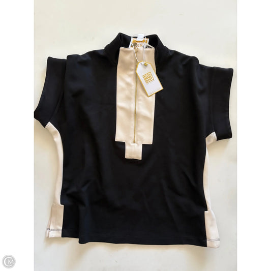 Top Short Sleeve By Emily Mccarthy In Black, Size: Xs
