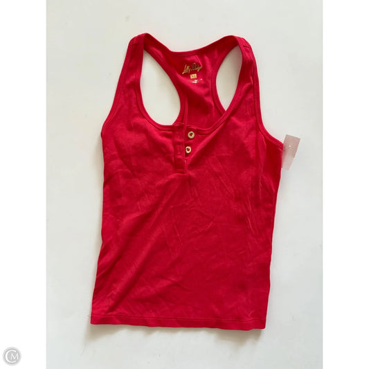 Tank Top Designer By Lilly Pulitzer In Red, Size: Xs