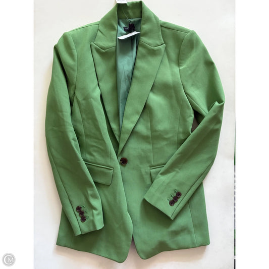 Blazer By Ann Taylor In Green, Size: 0
