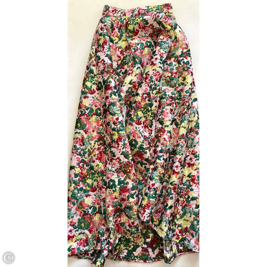 Skirt Maxi By Abbey Glass In Floral Print, Size: S