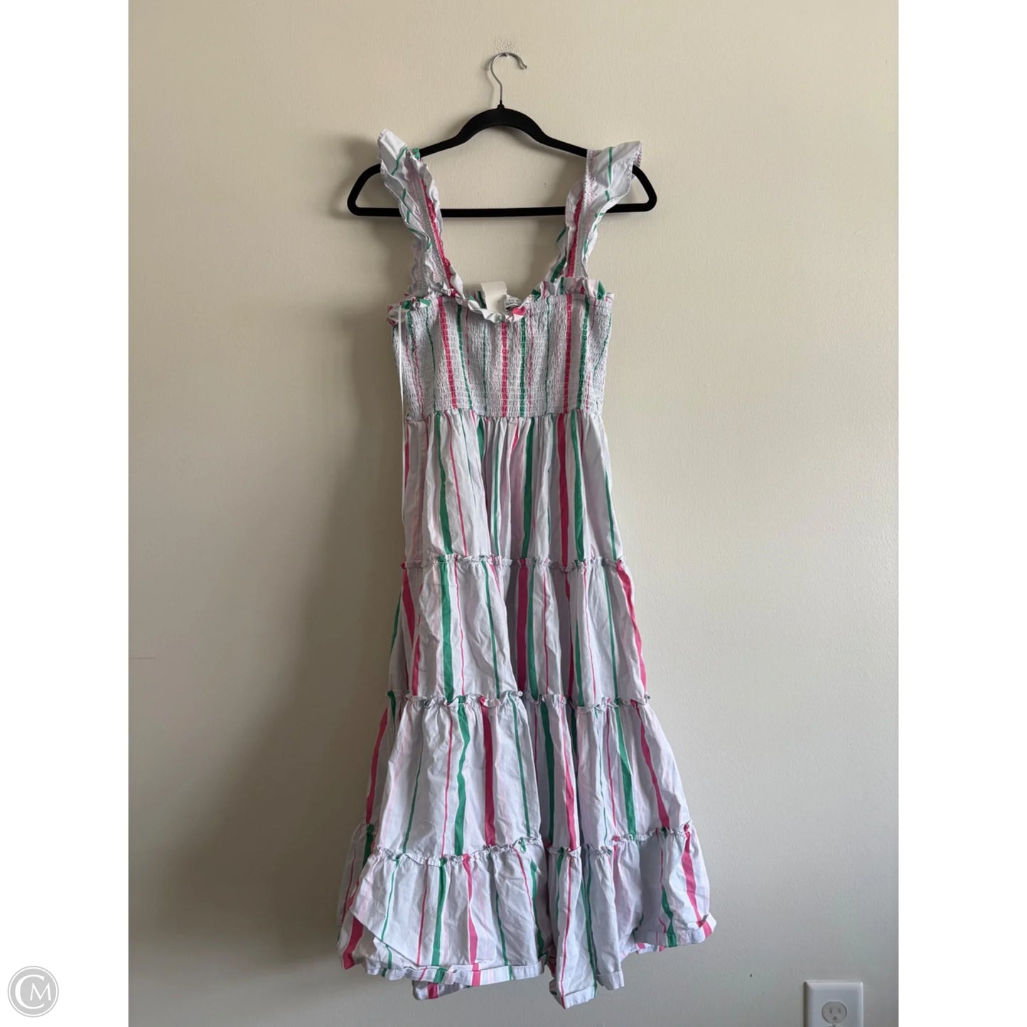 Dress Casual Maxi By Crown And Ivy In Striped Pattern, Size: M