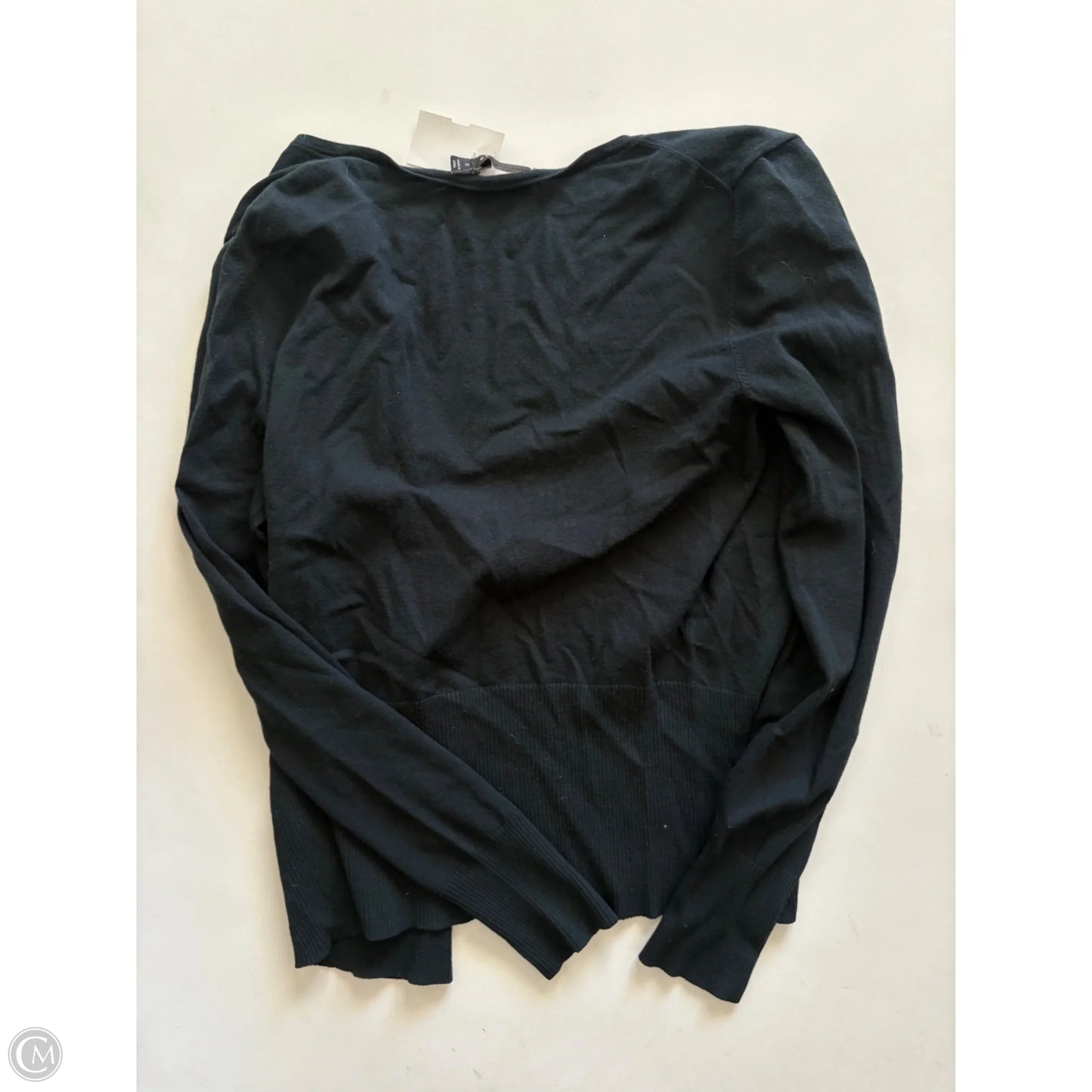Sweater Cardigan By Limited In Black, Size: M