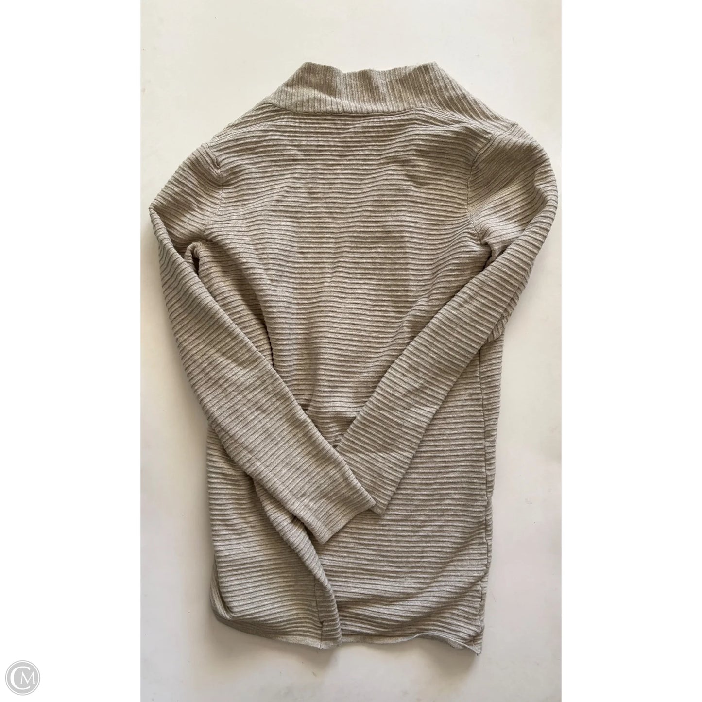 Sweater Cardigan By Red In Taupe, Size: L