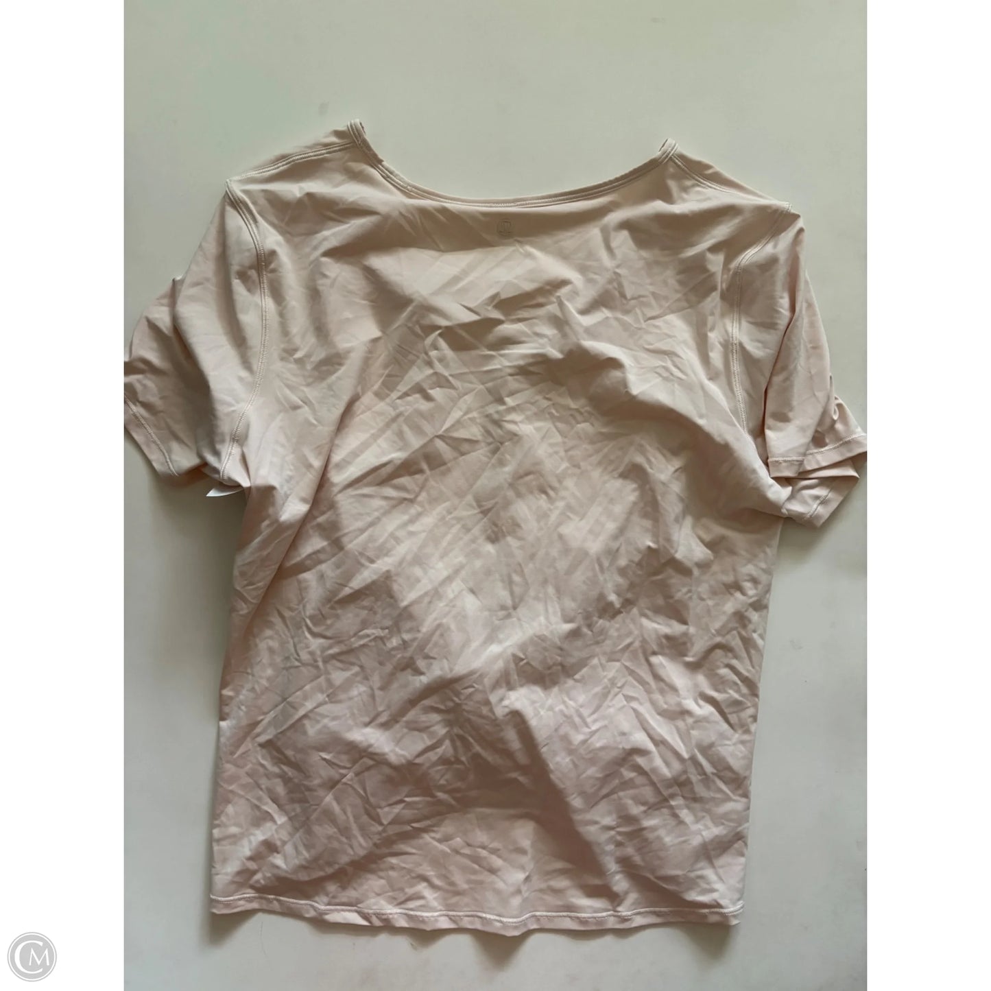 Athletic Top Long Sleeve Crewneck By Lululemon In Cream, Size: Xl