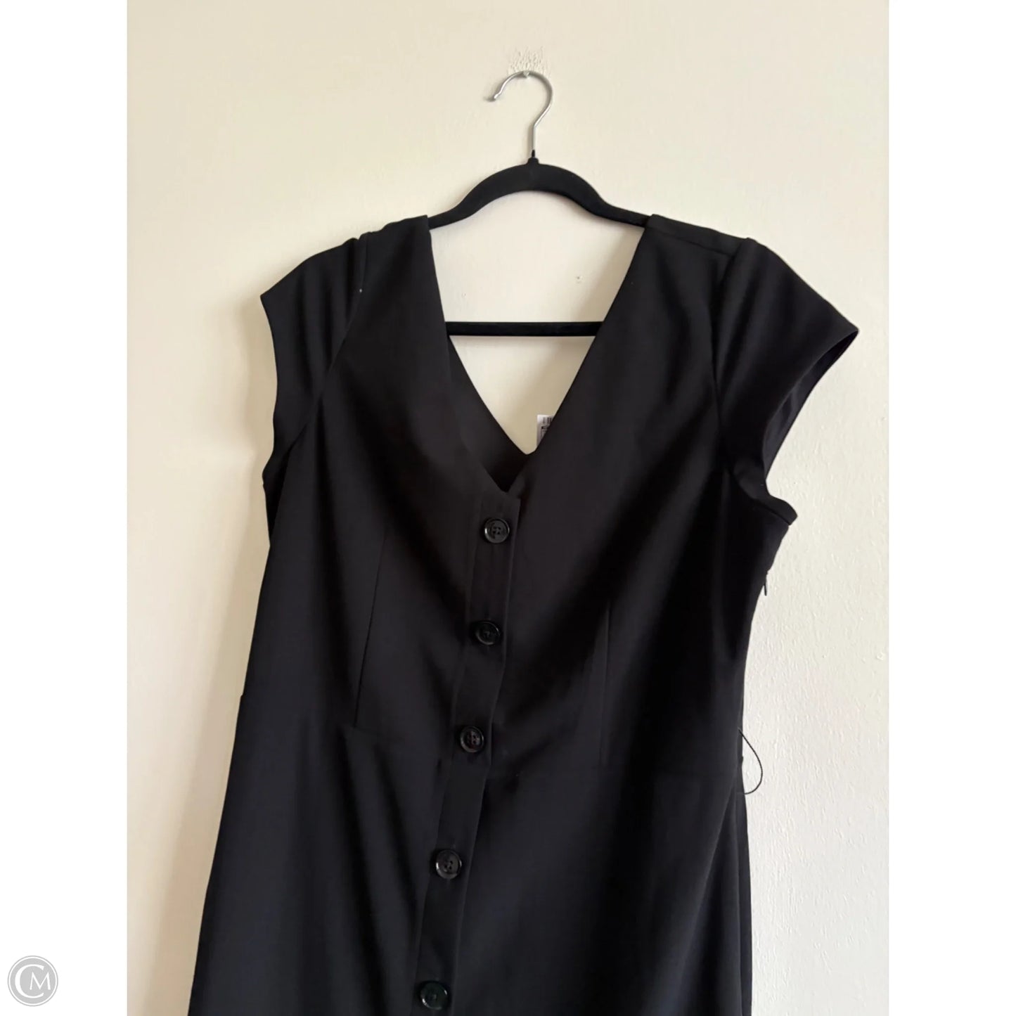 Dress Work By Express In Black, Size: L