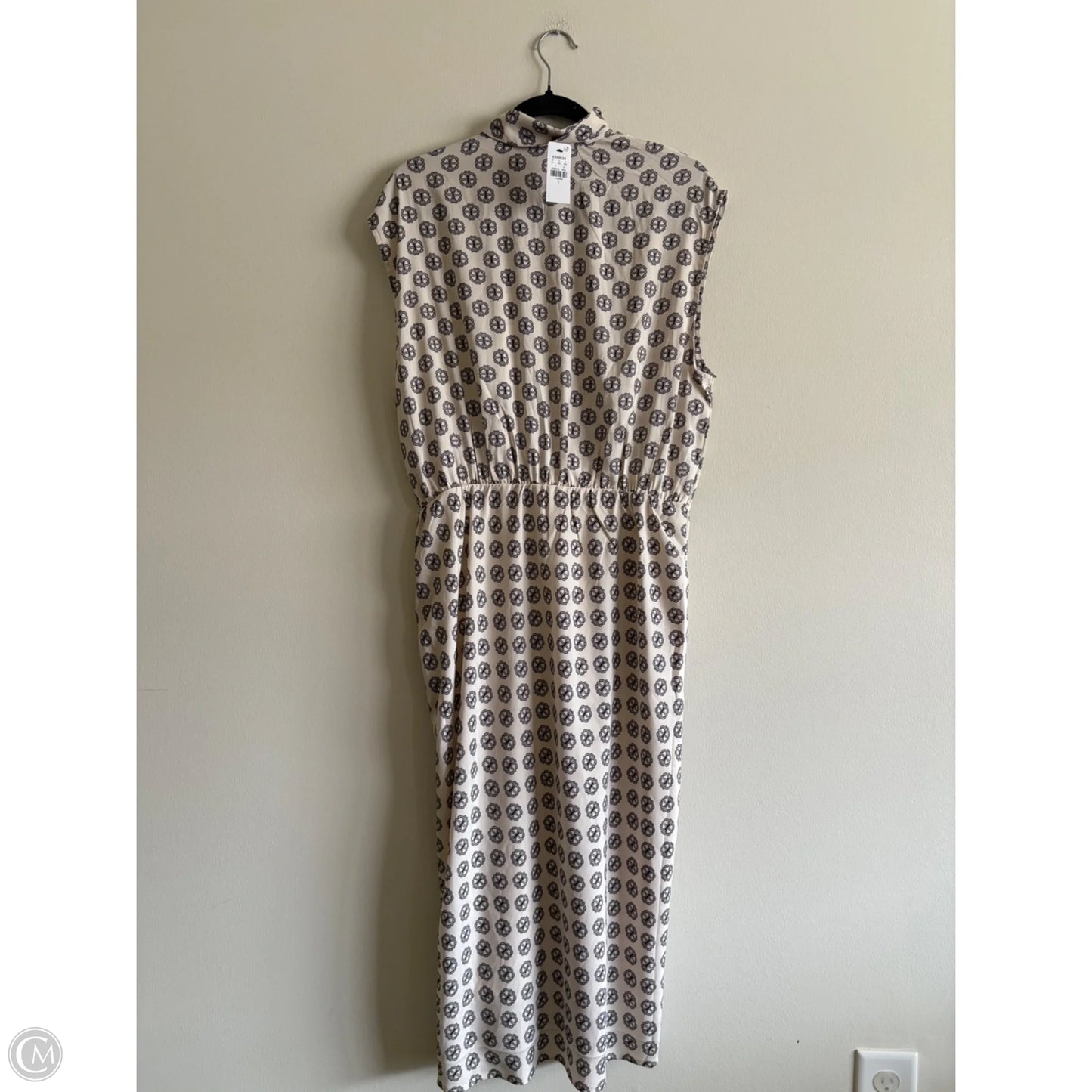 Dress Work By Express In Cream, Size: L