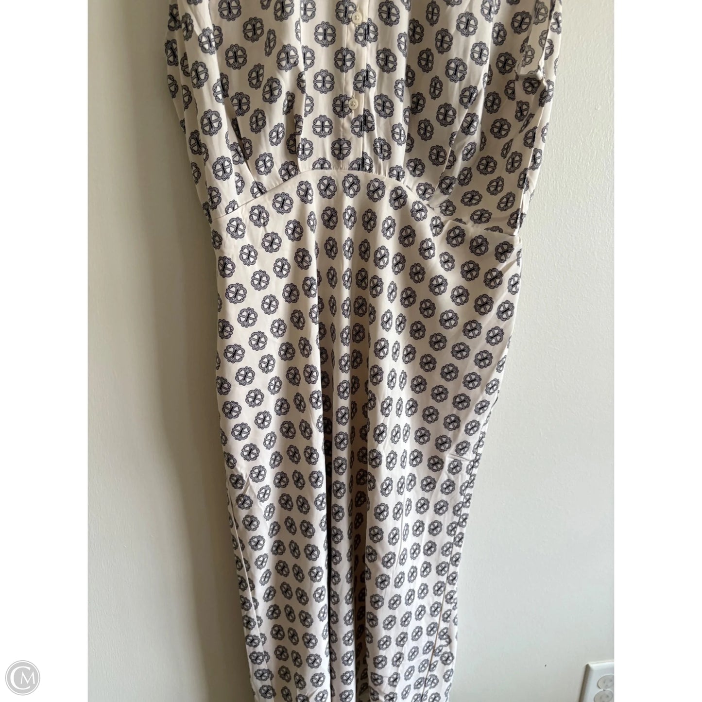 Dress Work By Express In Cream, Size: L