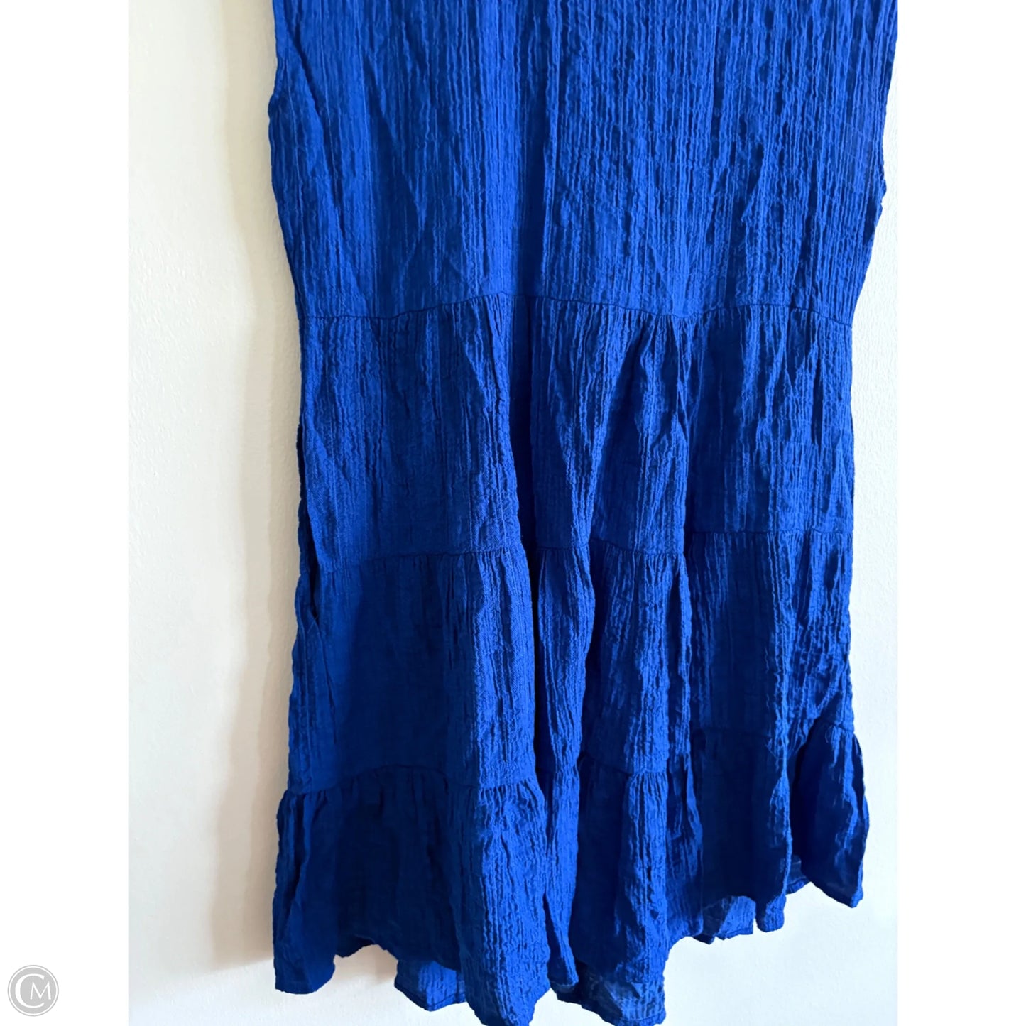Dress Casual Midi By Knox Rose In Blue, Size: S