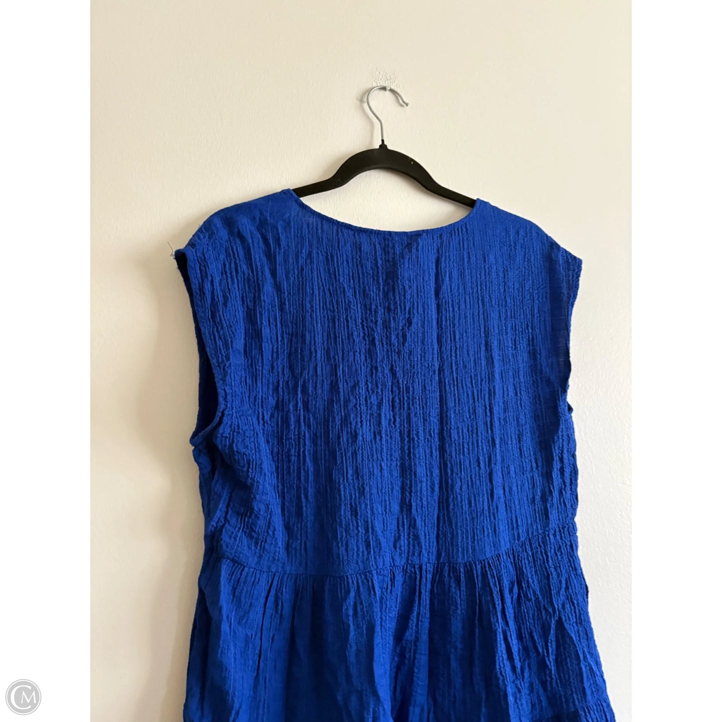 Dress Casual Midi By Knox Rose In Blue, Size: S