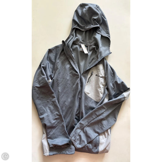 Athletic Jacket By Columbia In Grey, Size: S