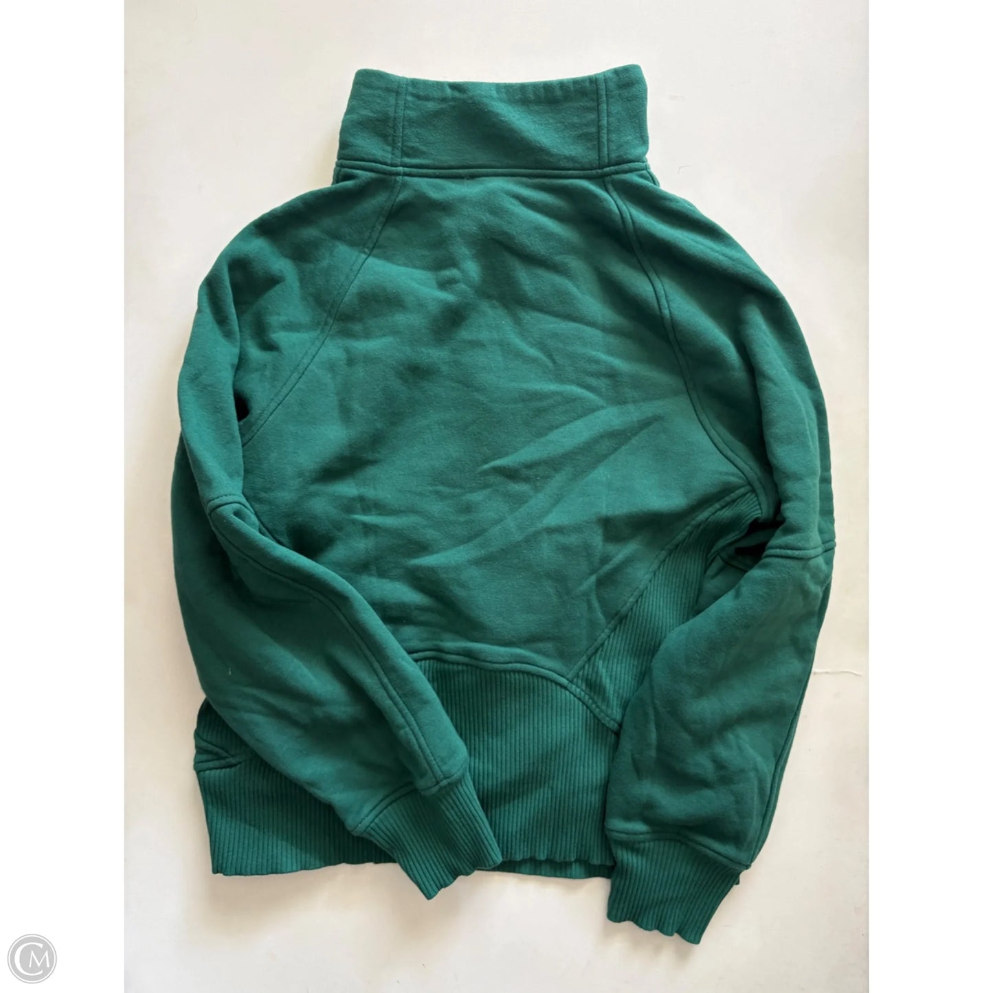 Jacket Faux Fur & Sherpa By Zenana In Green, Size: S
