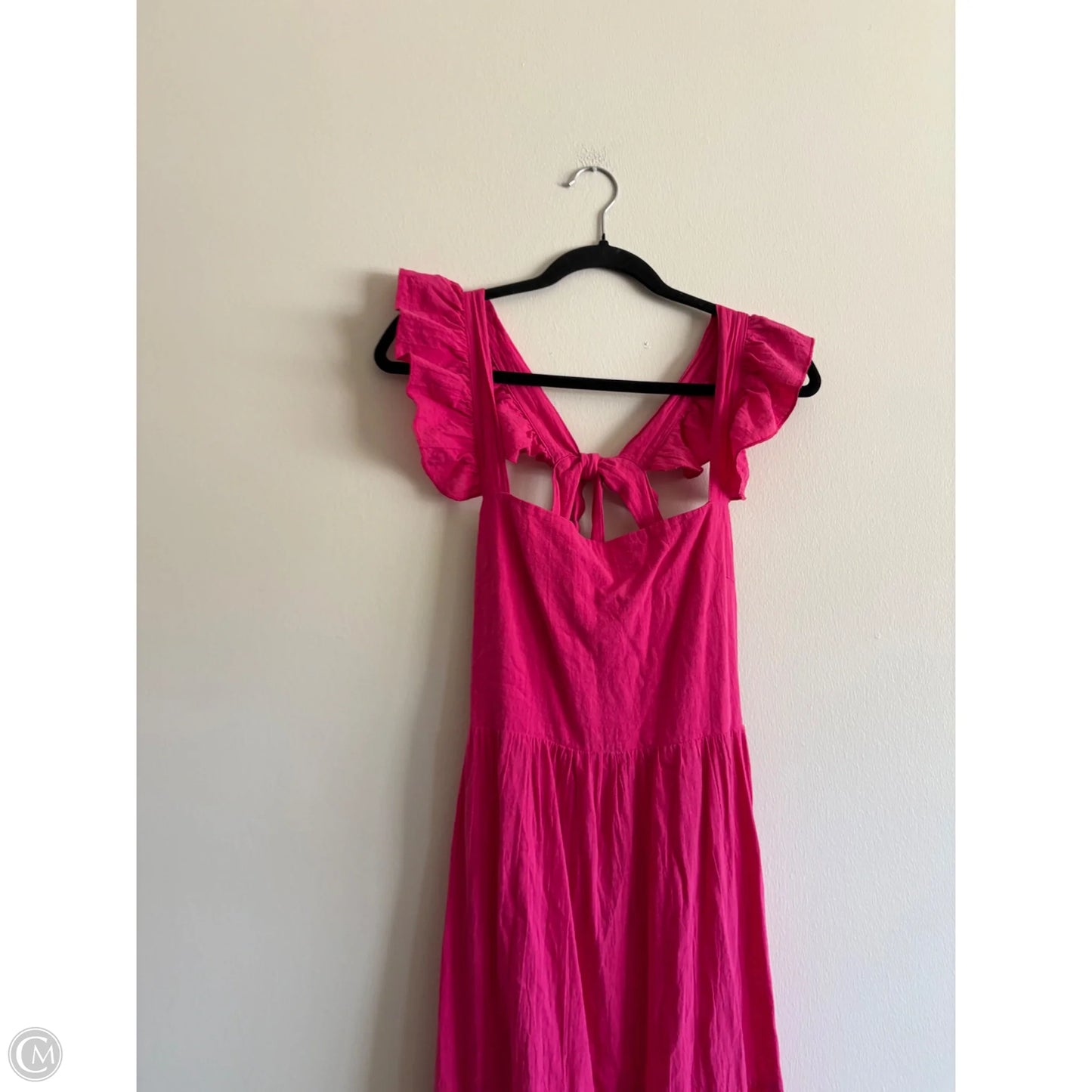 Dress Casual Maxi By Cmc In Pink, Size: L