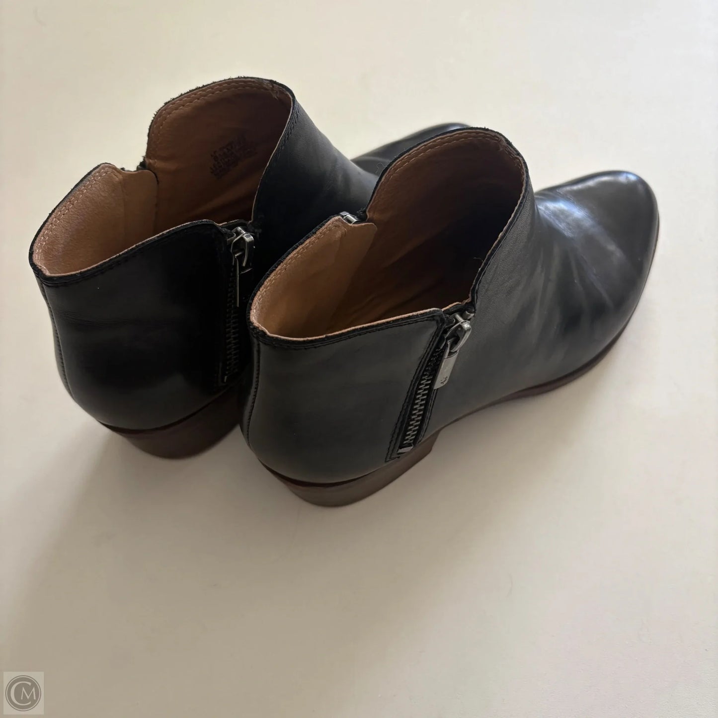 Boots Ankle Heels By Lucky Brand In Black, Size: 8.5