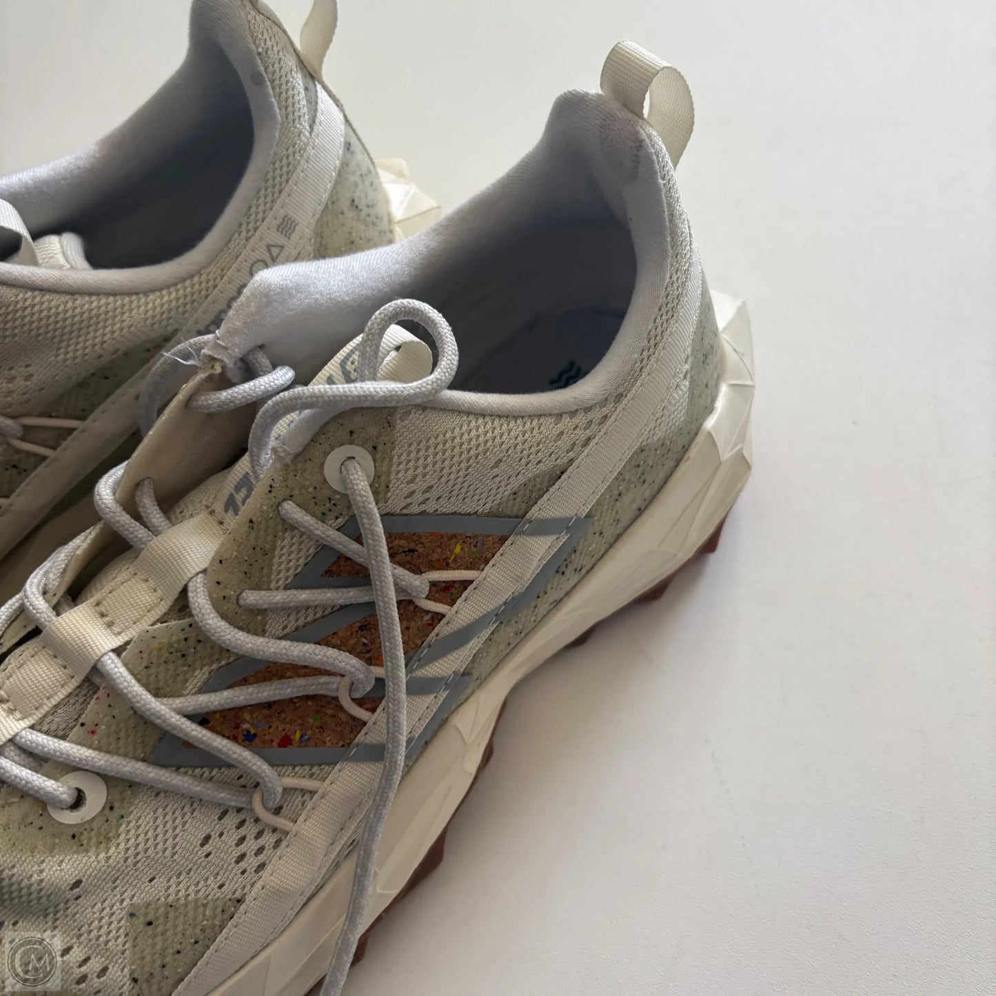 Shoes Athletic By New Balance In Cream & Green, Size: 8.5