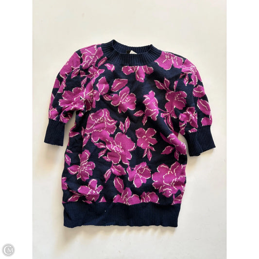 Sweater By Ann Taylor In Navy, Size: Xs