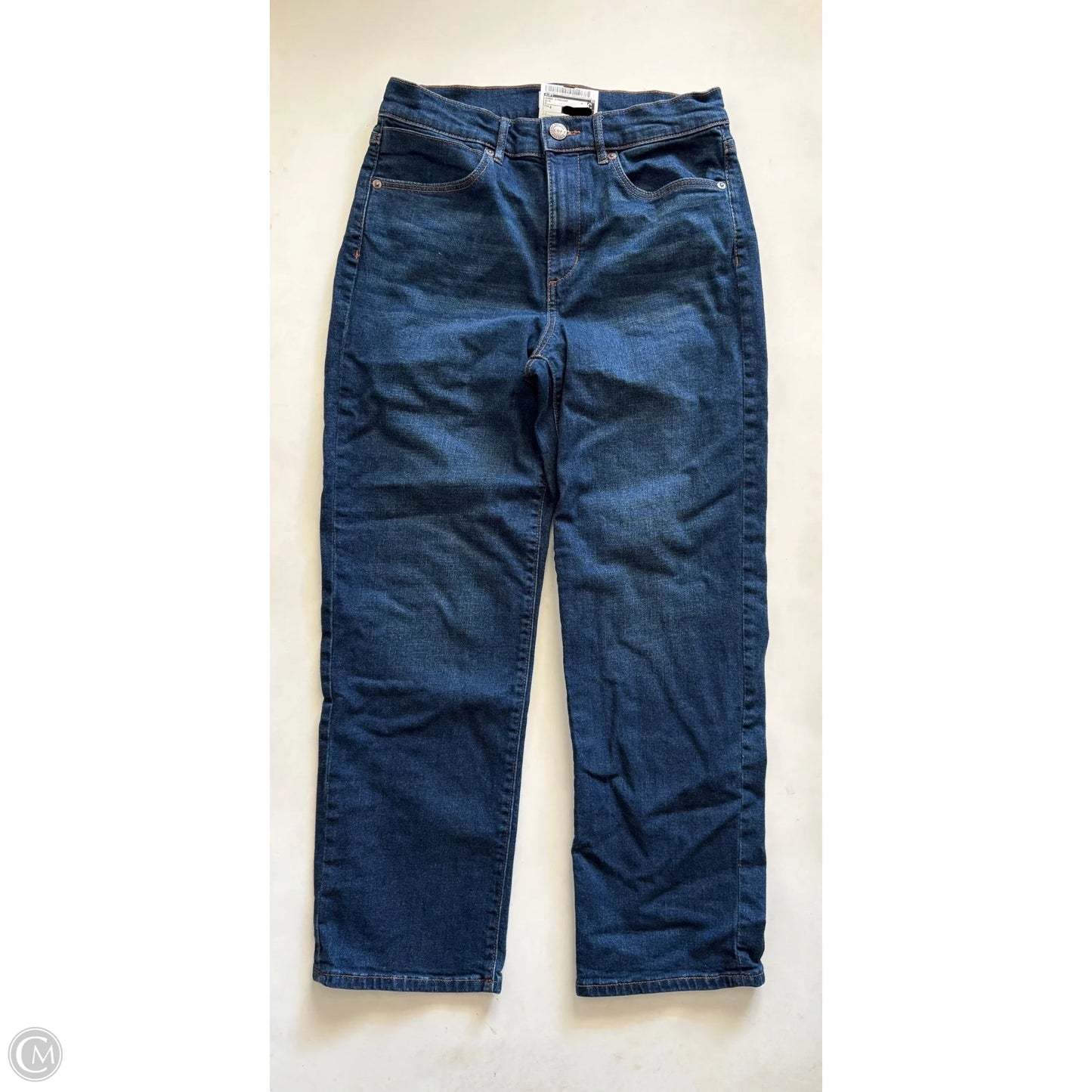 Jeans Straight By Loft In Blue, Size: 4