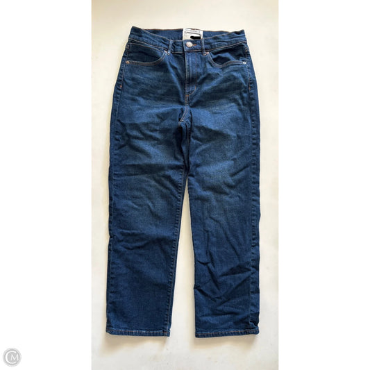 Jeans Straight By Loft In Blue, Size: 4