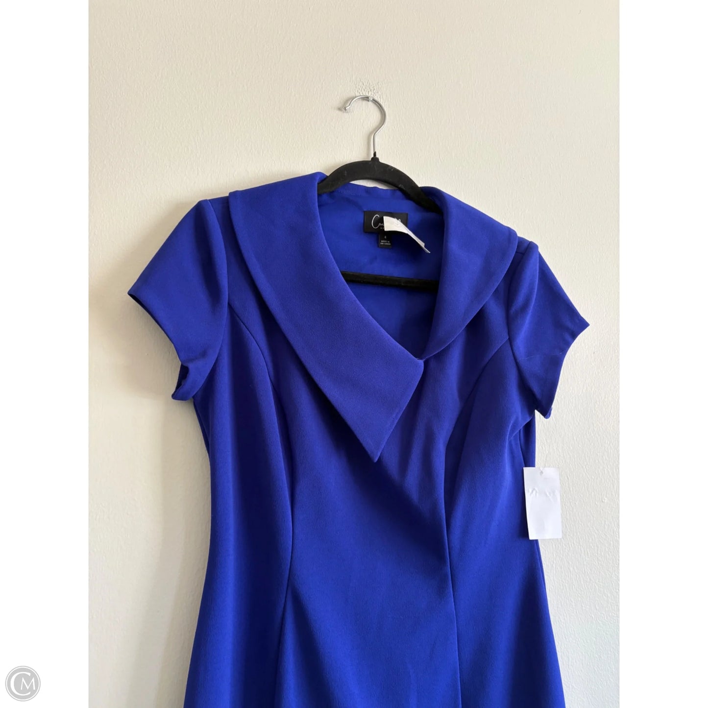 Dress Work By Connected Apparel In Blue, Size: 4