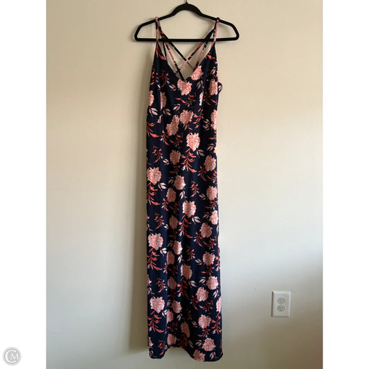 Dress Casual Maxi By Market & Spruce In Navy, Size: Xl