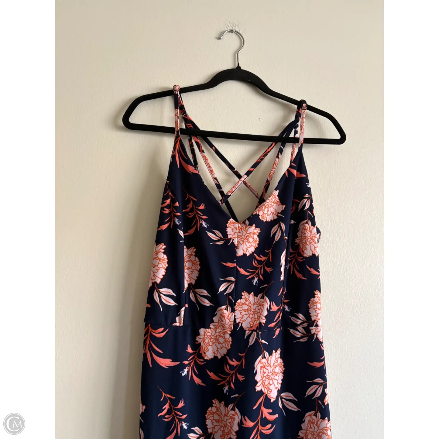 Dress Casual Maxi By Market & Spruce In Navy, Size: Xl