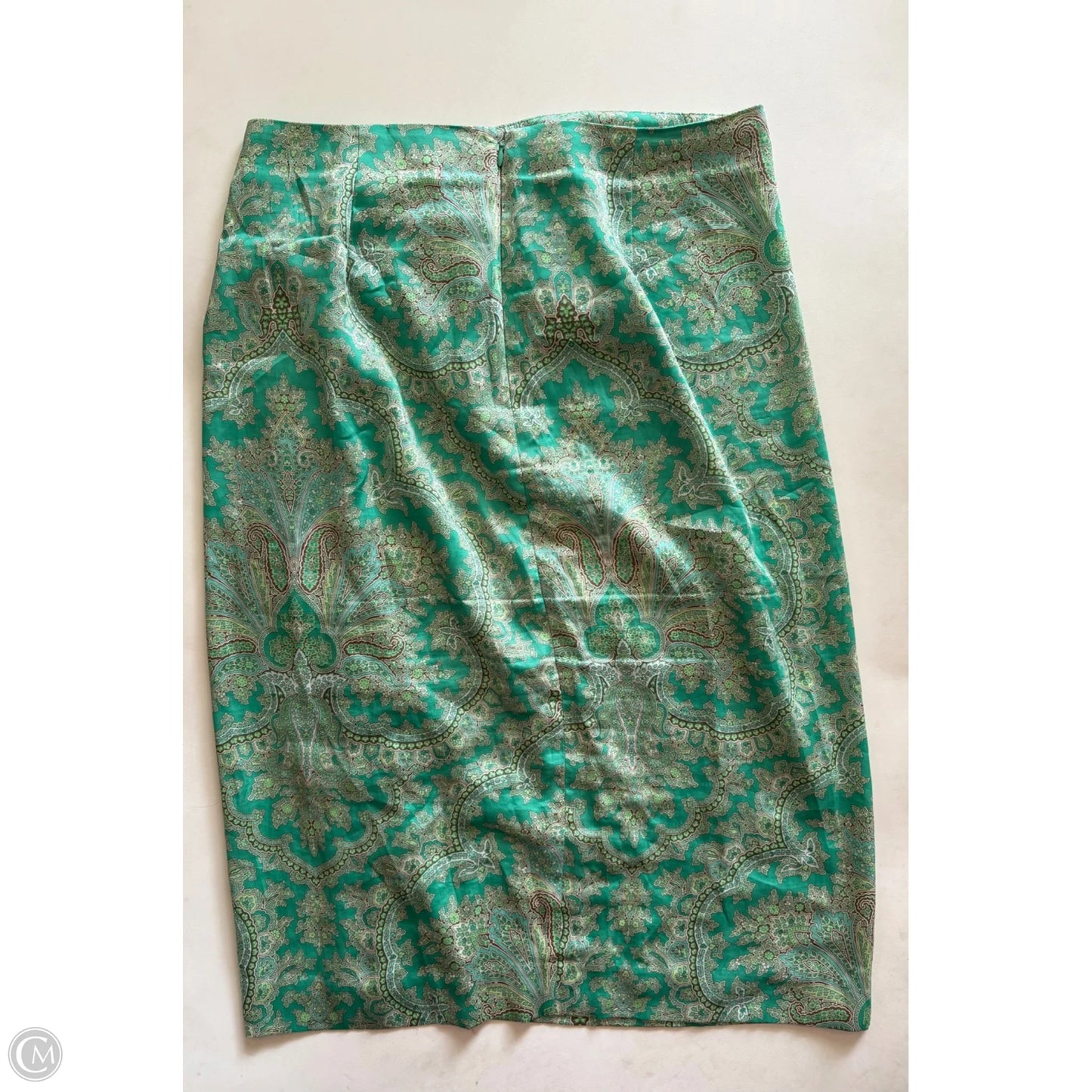 Skirt Midi By J. Crew In Green, Size: 12