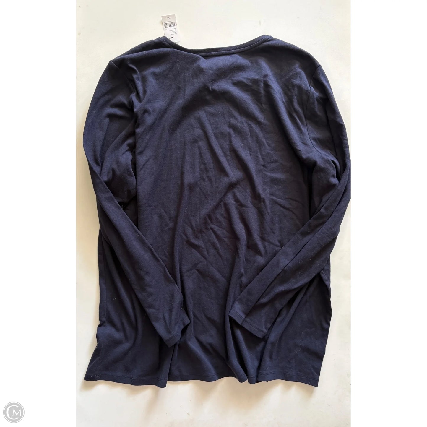 Top Long Sleeve By Lane Bryant In Navy, Size: 22