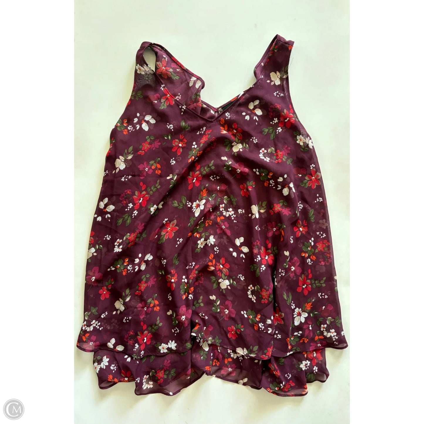 Tank Top By Lane Bryant In Floral Print, Size: 24
