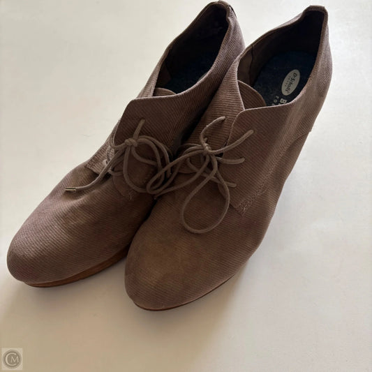 Boots Ankle Heels By Dr Scholls In Brown, Size: 11