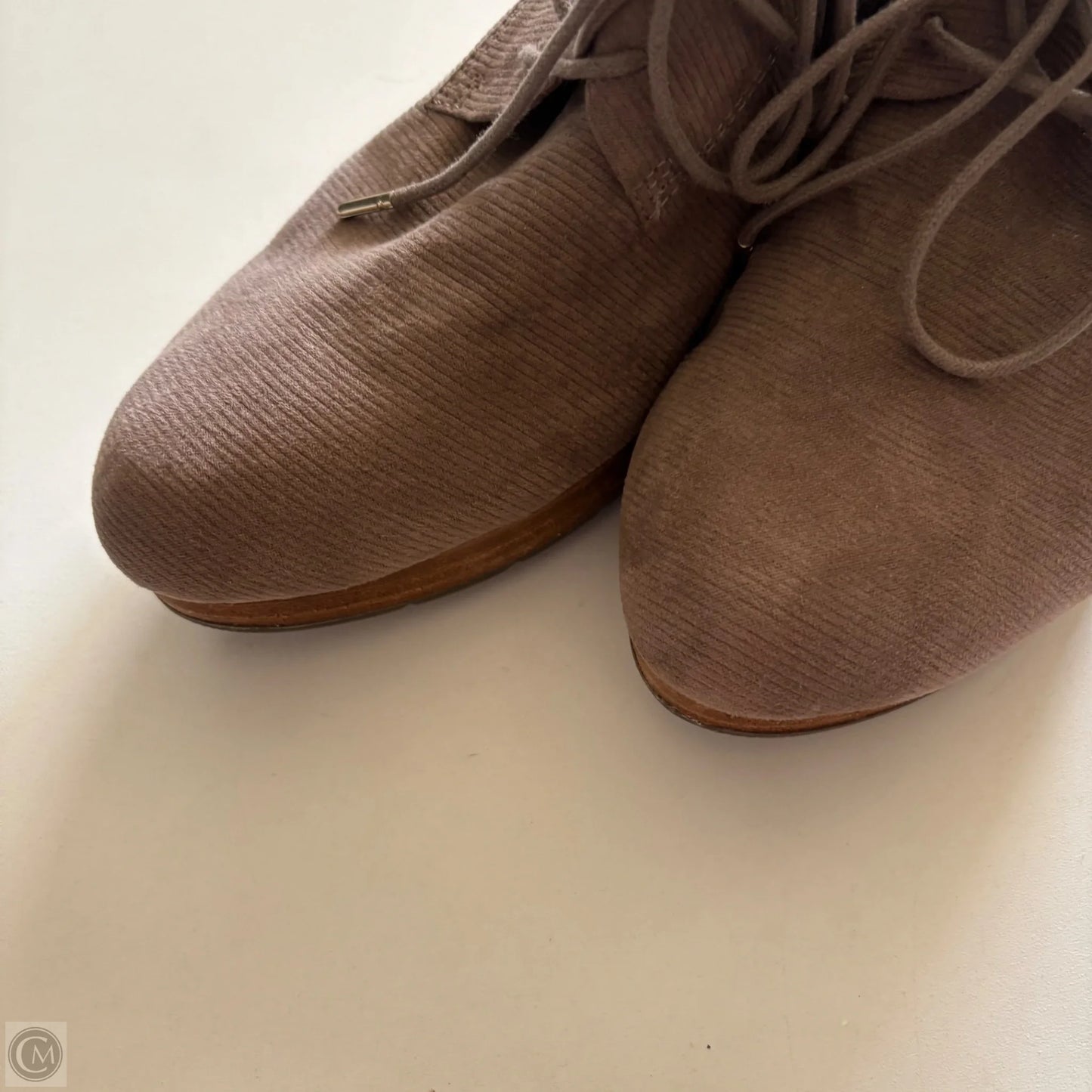 Boots Ankle Heels By Dr Scholls In Brown, Size: 11