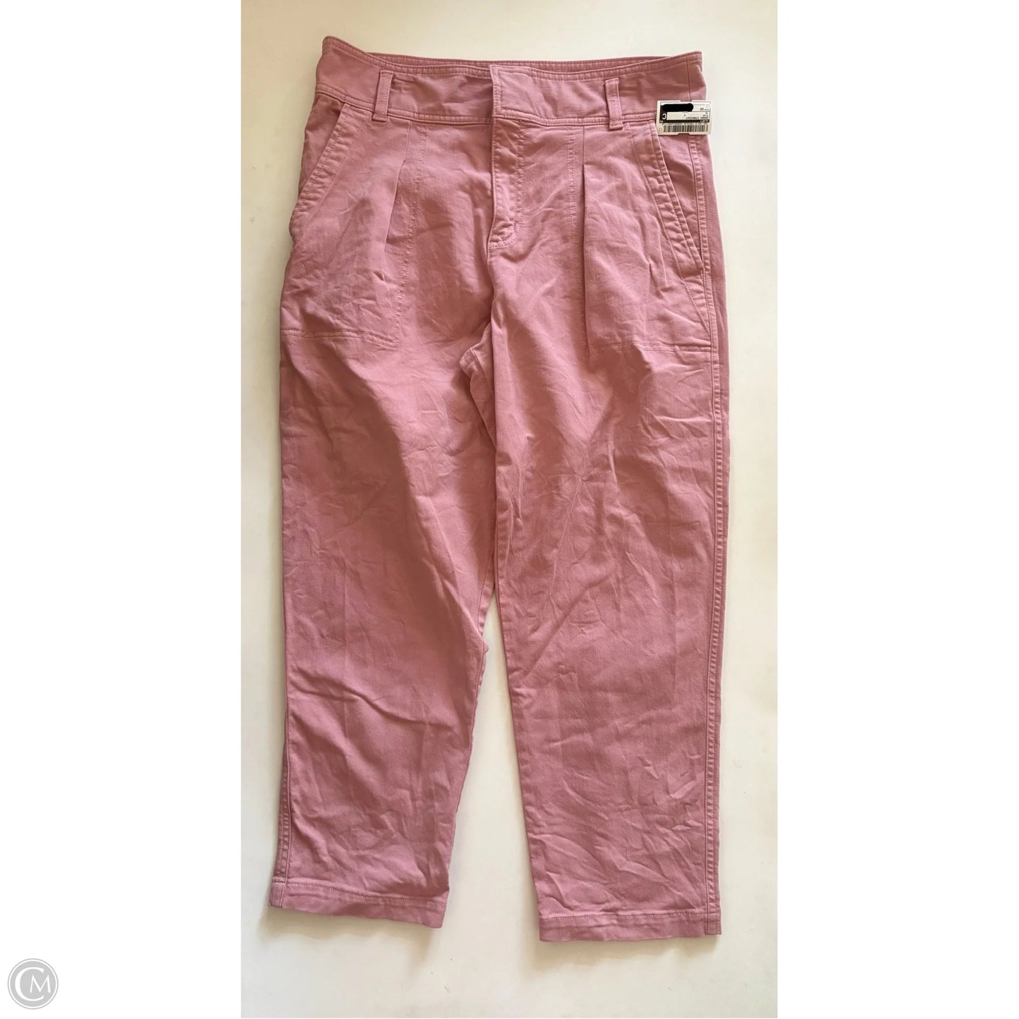 Jeans Straight By Loft In Pink, Size: 10