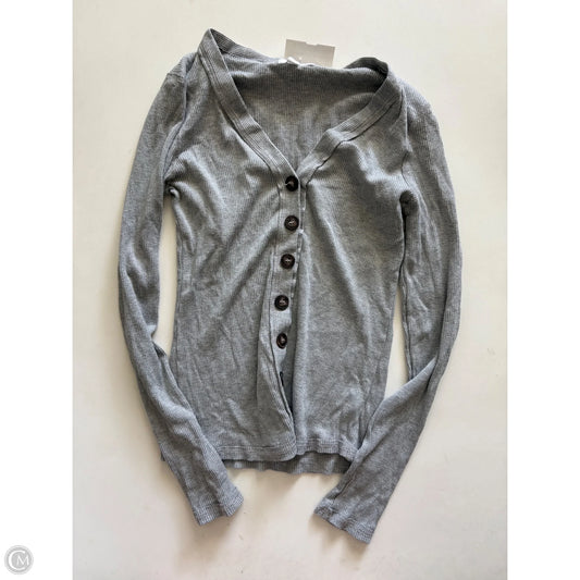 Sweater Cardigan By hASH tAG In Grey, Size: L