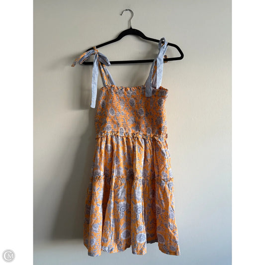 Dress Casual Maxi By Nautica In Floral Print, Size: M