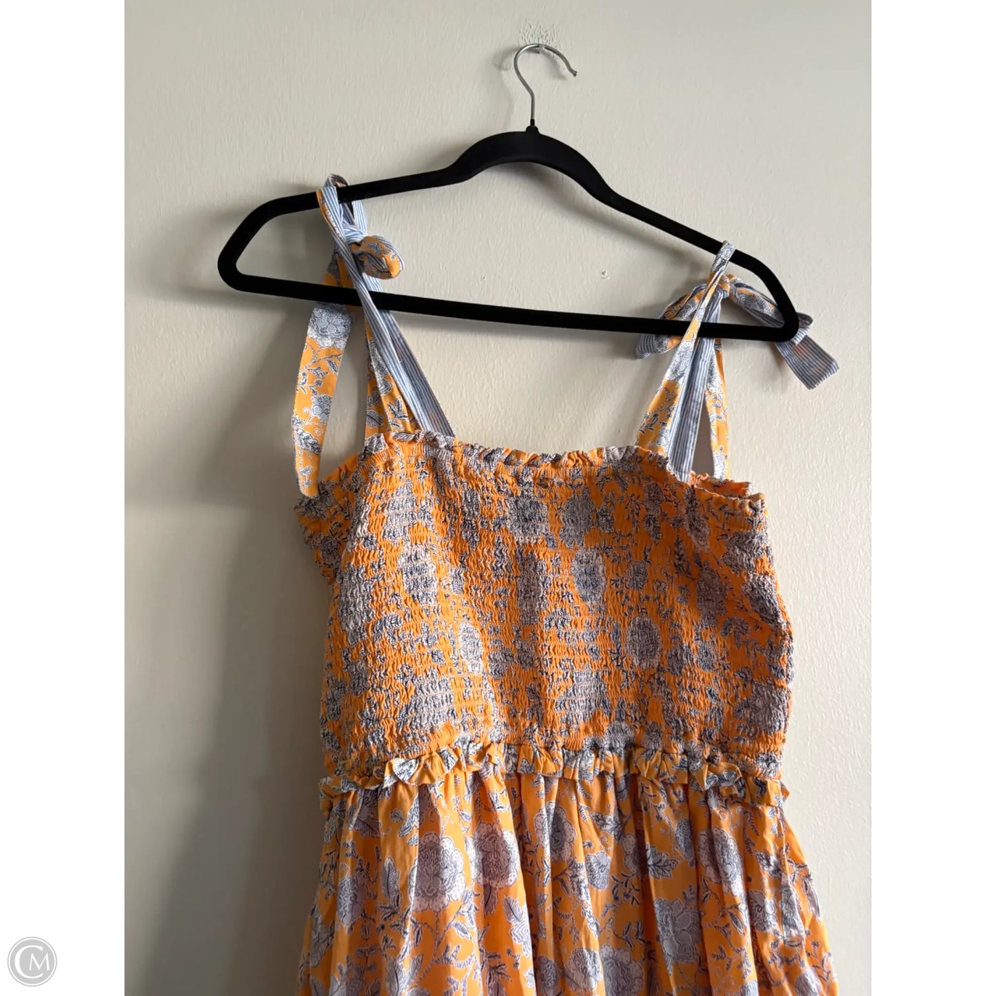 Dress Casual Maxi By Nautica In Floral Print, Size: M