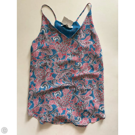 Tank Top By Loft In Floral Print, Size: S